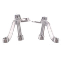 Passenger Rear Footpegs Footrests Brackets for Suzuki GSXR1000 (2003–2004)