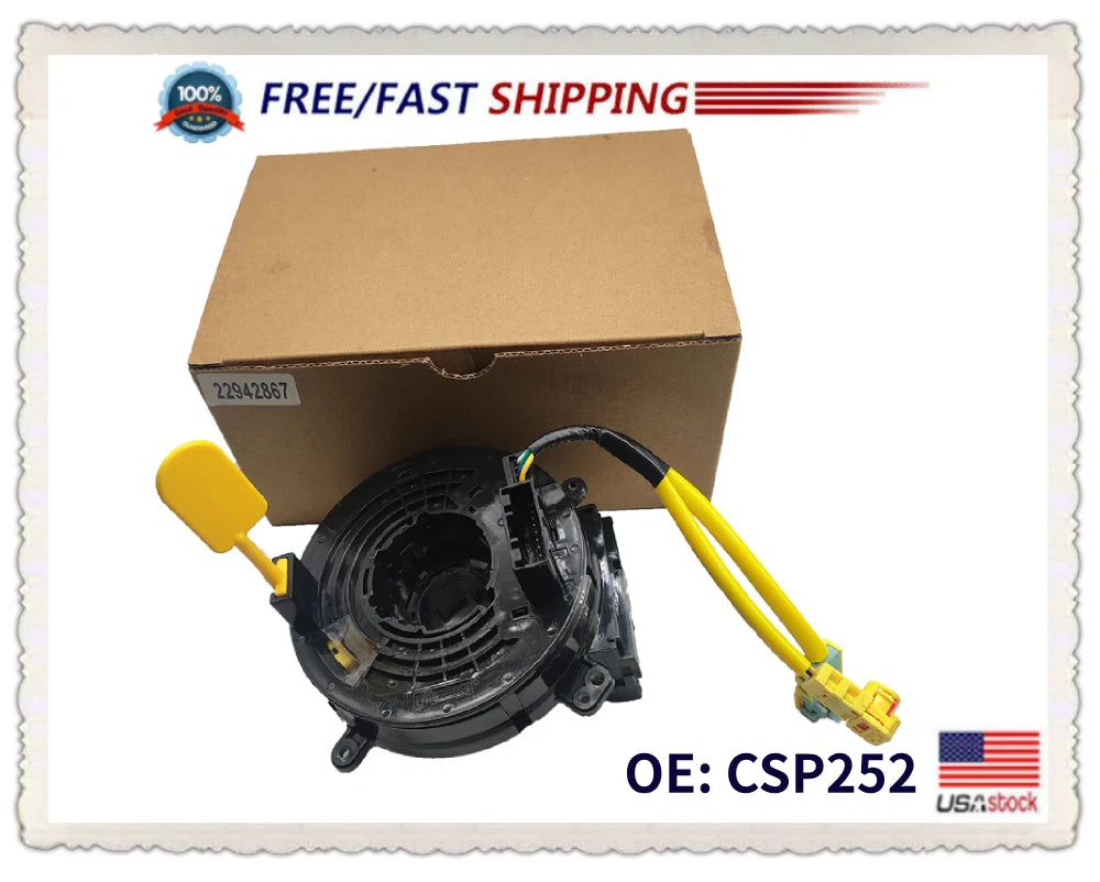 Clock Spring CSP252 for Chevrolet Camaro, Ford Mustang, Taurus