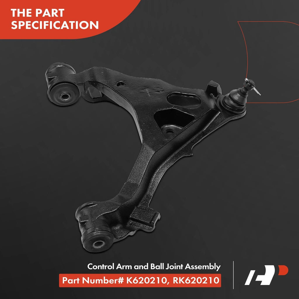 Set of 7 Control Arm Ball Joints & Idler Arms for Ford Lincoln