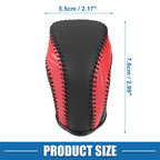 Gear Shifting Knob Cover for Toyota Camry (2018–2023) Red Black Stitches
