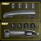 Set of 4 Exterior Door Handles for Toyota RAV4 (2001–2012) & Matrix Corolla (2003–2010)