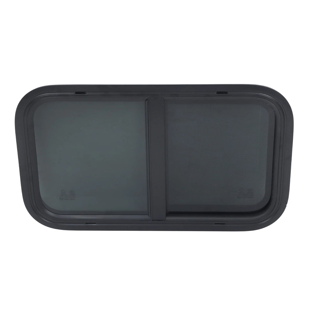 Horizontal Slider RV Window with Screen for Trailer (24" x 15")