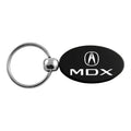 Black Oval Keychain KC1340.MDX.BLK - Officially Licensed for Acura MDX