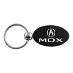 Black Oval Keychain KC1340.MDX.BLK - Officially Licensed for Acura MDX