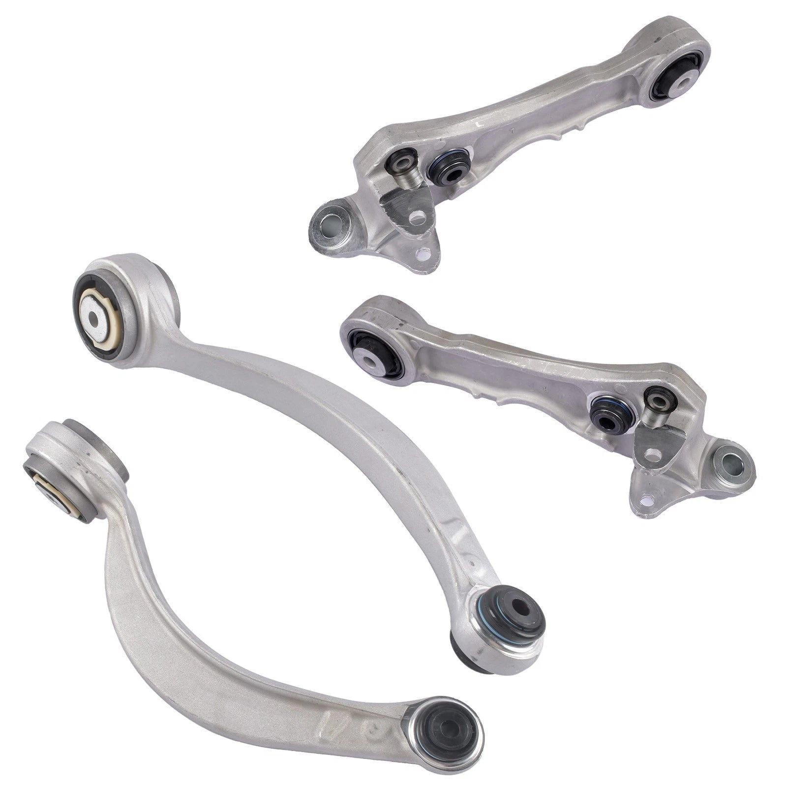 Set of 4 Control Arms Front Lower for Jaguar XJ8 XJR (2004–2009) S-Type (2003–2008)