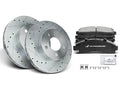 Front Brake Pad and Rotor Kit for Mazda B3000 (1998–2002) MH449VR