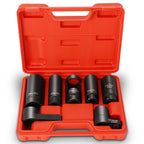 7-Piece Oxygen Sensor Socket Removal Wrench Tool Set for