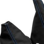 Leather Manual & Brake Boot Cover for VW Jetta Golf MK3 (1991–1998) Blue Stitch