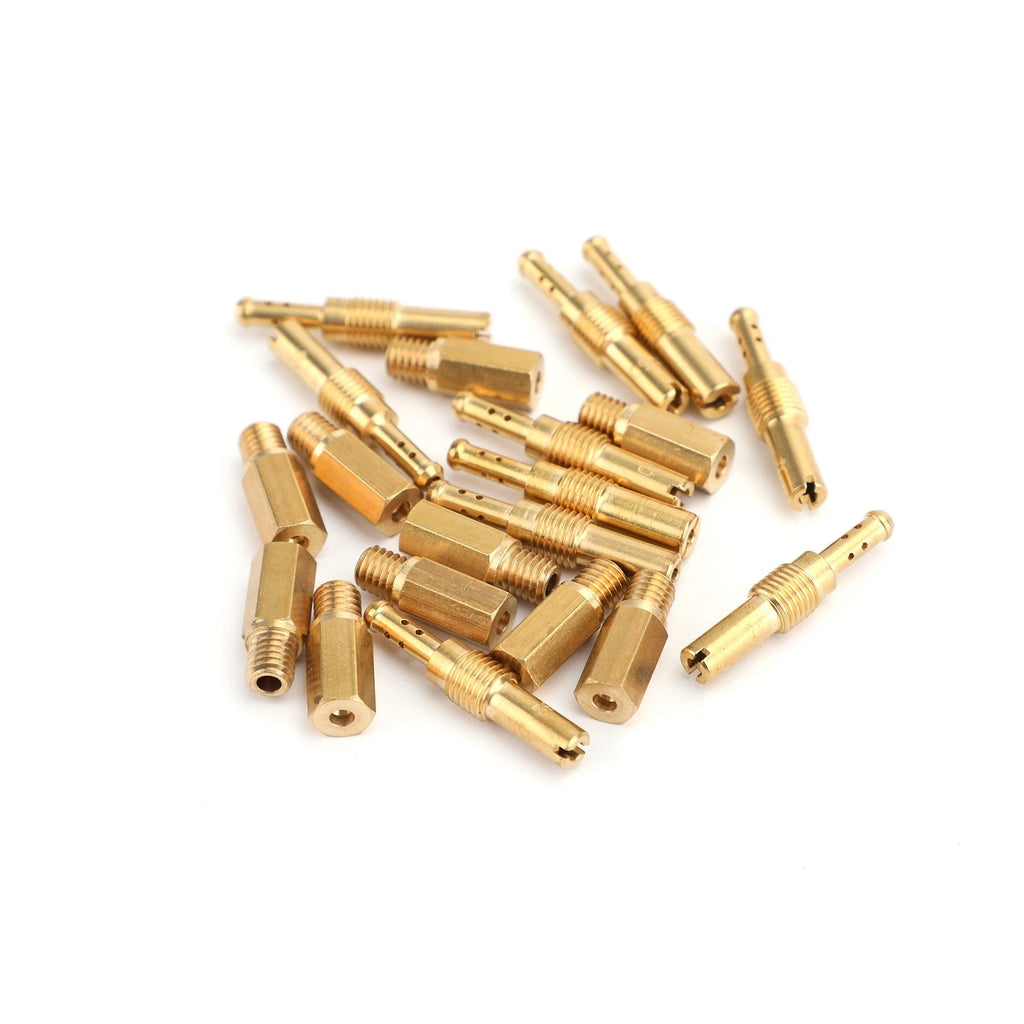 20Pcs Carburetor Main Jet & Slow Pilot Jet Tool for PWK OKO CVK UA