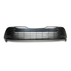 Replacement Gray Painted Polypropylene Front Lower Grille w/o Park Sensor Holes