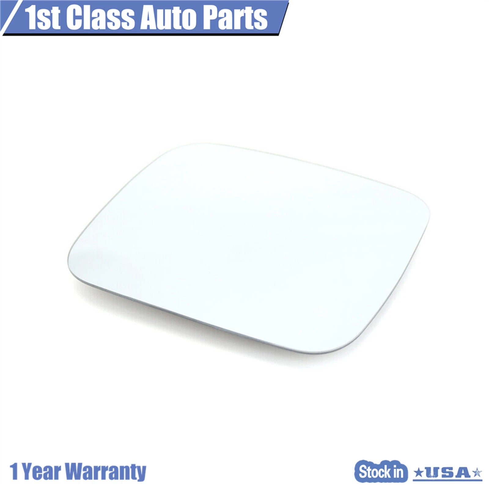 Rear View Mirror Glass with Backplate for Jeep Renegade (2015-2020)