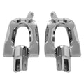 Chrome Foot Peg Footrest for Harley Softail Fat Boy Low Rider (2018-2025)