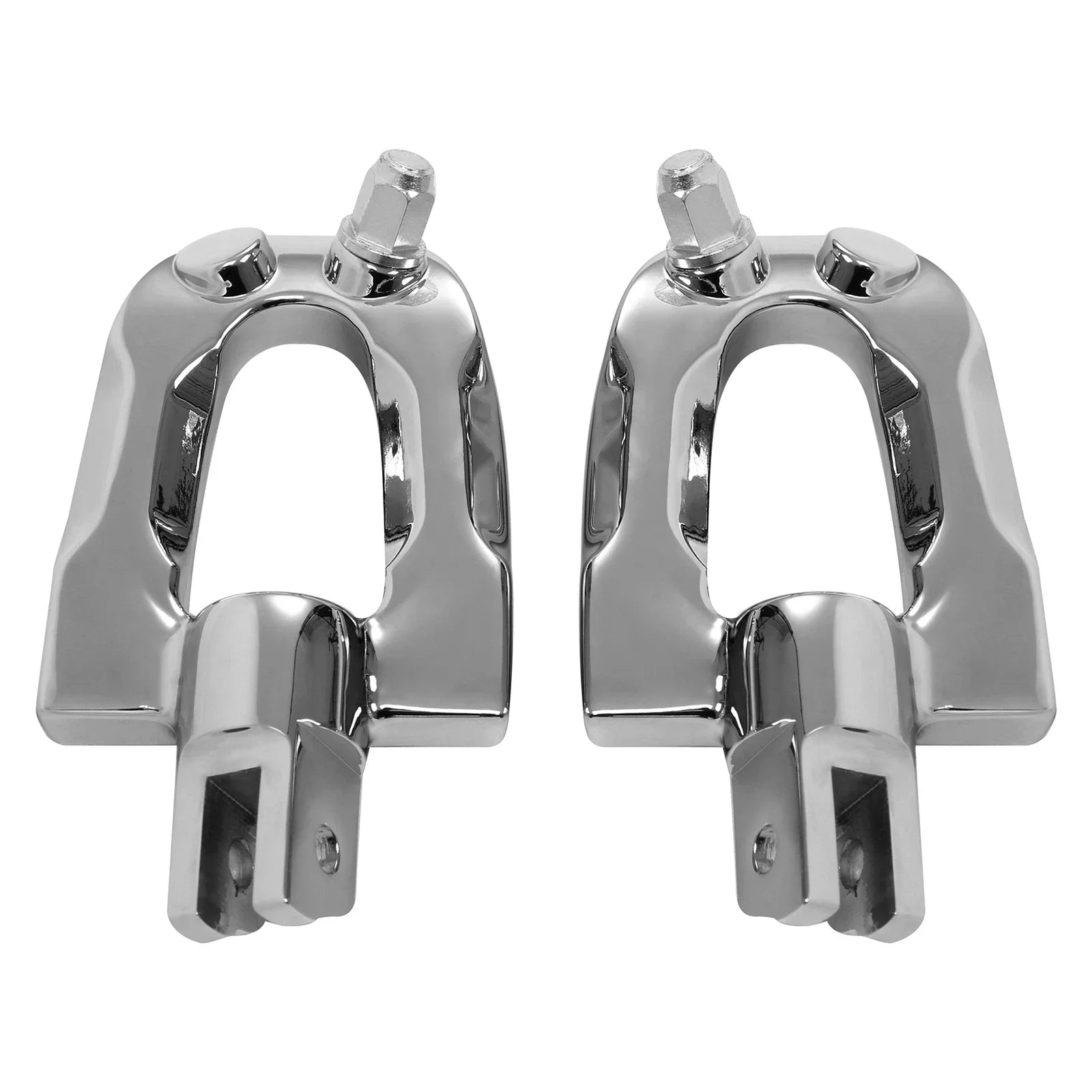 Chrome Foot Peg Footrest for Harley Softail Fat Boy Low Rider (2018-2025)