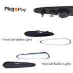 Front & Rear White LED Side Marker Lamps for Nissan Maxima (2000–2003)