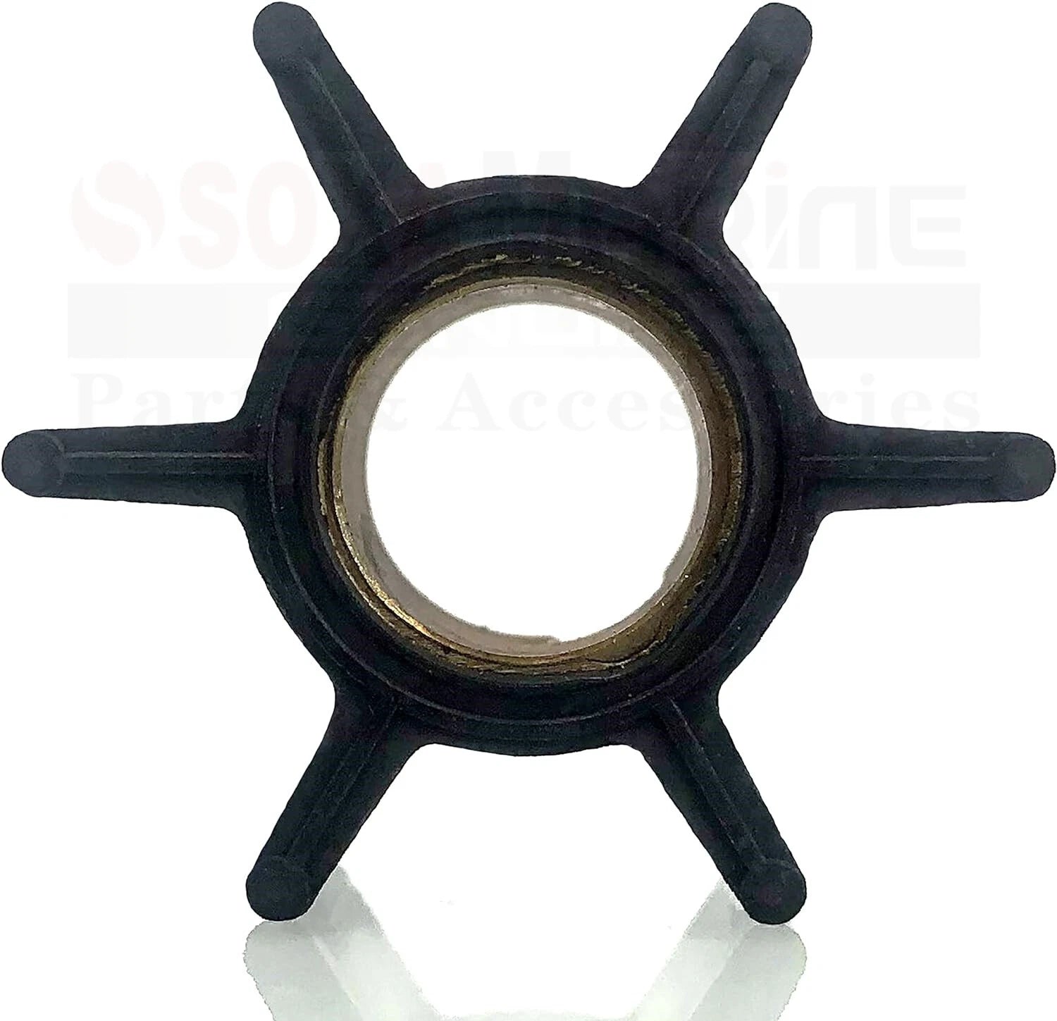 Pump Impeller W/ Key for Mercury Mariner 3.5 3.9 5 6 HP Outboard (18-3012, 47-22748)