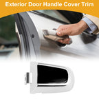 Exterior Door Handle Cover Trim for Chevrolet Malibu (2016–2018) Black ABS