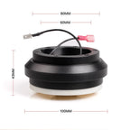 14" Steering Wheel with Quick Release Hub Adapter for Civic Integra