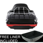 Trunk Pad & LED Tail Light for Harley Touring Road Glide (2014–2026)