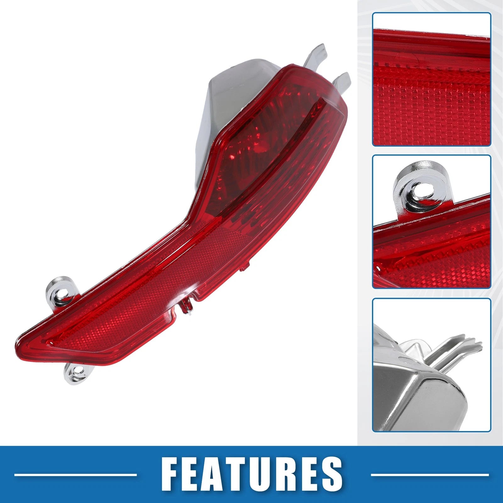 Rear Right Bumper Fog Light Reflector 63147187220 for BMW X6 (2008–2014)