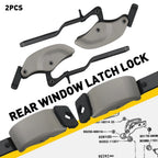 Set of 2 Rear Cab Quarter Windows Latch Lock for Toyota Hilux (1997–2004)