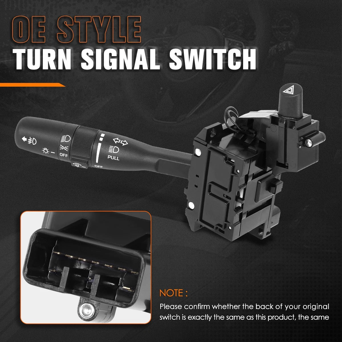Light Switch for Jeep Grand Cherokee (1999–2004) H/L Turn Signal Hazard