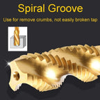 Spiral Tap Thread Forming Drill Bits Set for Metric Applications