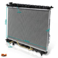 Aluminum Core Radiator for Hyundai Sonata/KIA Optima (1999–2006) DPI-2339