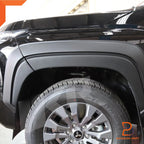 6 x Matte Black Fender Flares for Mitsubishi Triton Ute Double Cab (2015-2023)