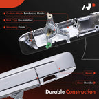 Chrome Plastic Tailgate Handle for Toyota Tacoma (2009-2015)