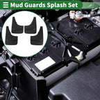 Mud Flaps Splash Guards for Chevrolet Blazer (2005) W/ Mount Accessories