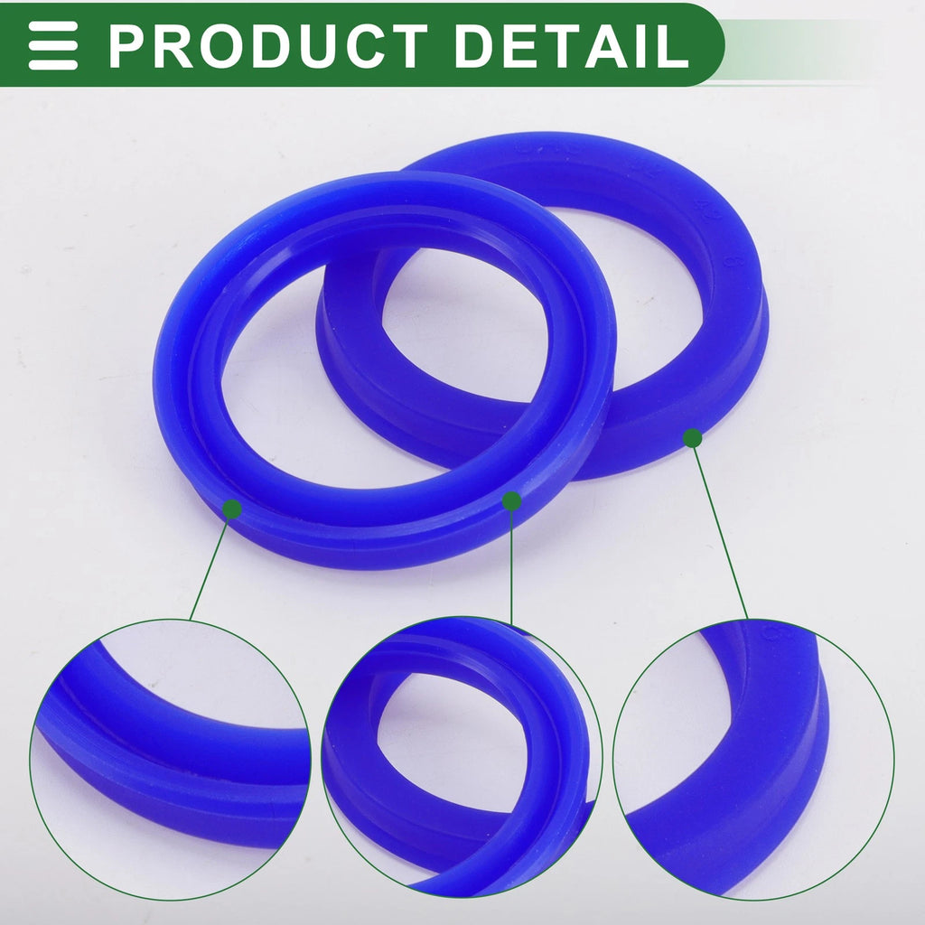 Set of 5 Oil Seal Rotary Shaft Seal 32x42x6mm TPU High Pressure