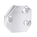 Kickstand Side Stand Pad for Suzuki GSR750 GSX-S1000 2011-2016 SILVER
