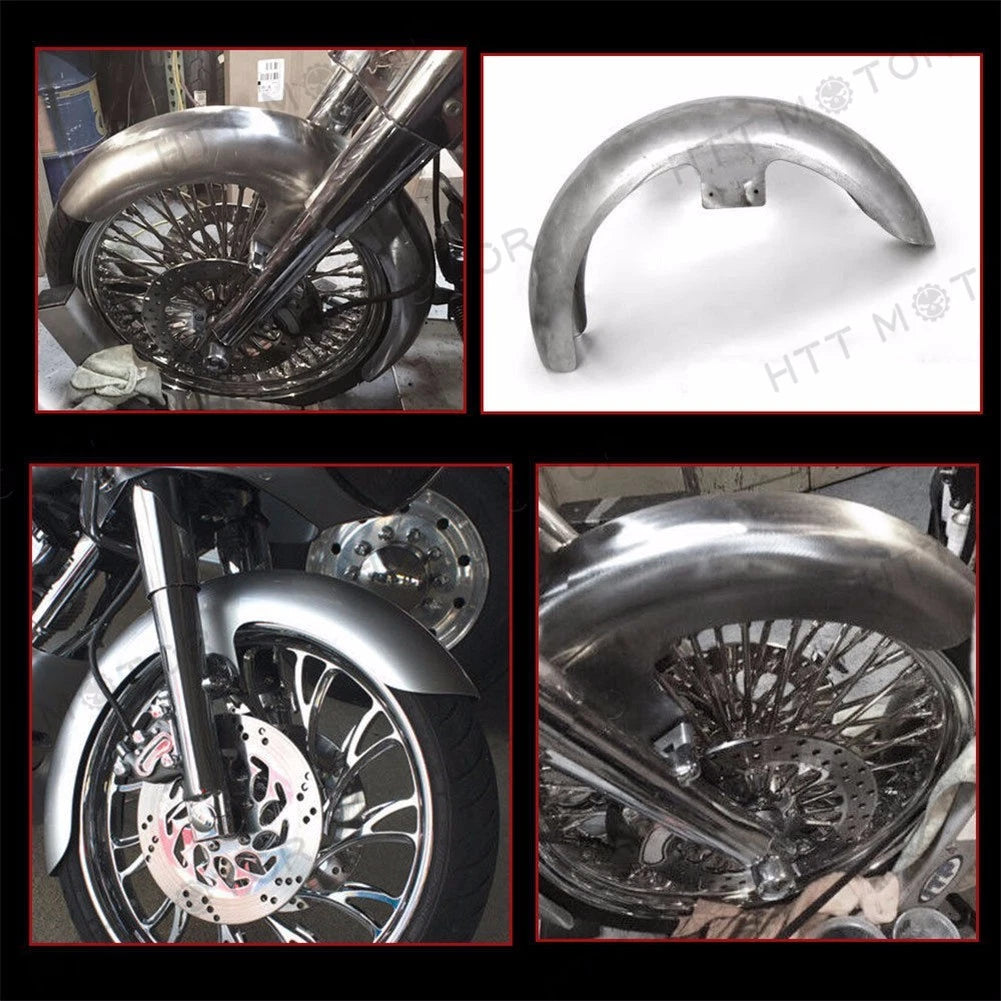 5.5" Wide Front Fender for Harley Dyna Softail (Fits 110/120/130mm Tires)