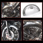 5.5" Wide Front Fender for Harley Dyna Softail (Fits 110/120/130mm Tires)