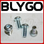 4X 8mm 20mm Brake Disc Rear Sprocket Bolts for 140 125cc Pit Trail Dirt Bike