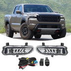LED Bumper Fog Lights for Nissan Frontier (2022–2024) Left+Right