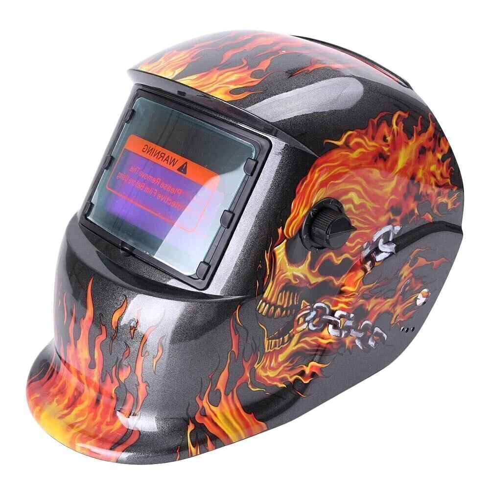 Auto-Darkening Welding Helmet for Pro Solar Welder (Arc, Tig, Mig)