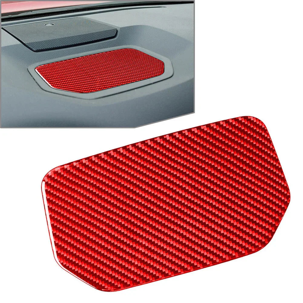 Carbon Fiber Dashboard Storage Box Cover for Toyota Tundra (2014-2021)
