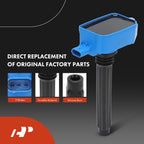 Set of 6 Ignition Coils & Iridium Spark Plugs for Jeep 1500 Classic