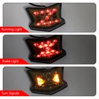 LED Brake Turn Signals Taillight for Kawasaki Z650 Ninja 650 Z900 (2017–2024)