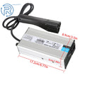 48V/6A Golf Cart Battery Charger for EZGO RXV, Club Car DS, Yamaha