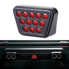F1 Style Red 3rd Third Rear Tail Brake Stop Light for Cars Trucks SUVs