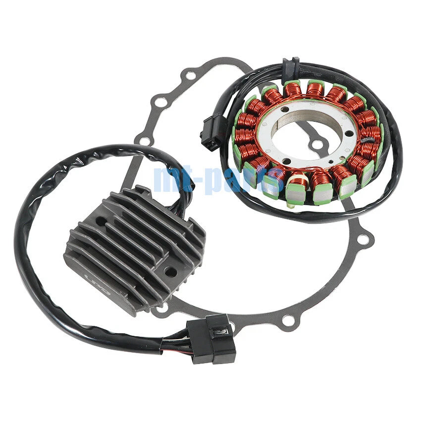 Stator Coil, Regulator Rectifier, Gasket for Kawasaki ZX600 Ninja ZX-6R (1998–1999)