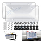 License Plate Covers Shields Holders for Standard US Plates Fit 2020–2024