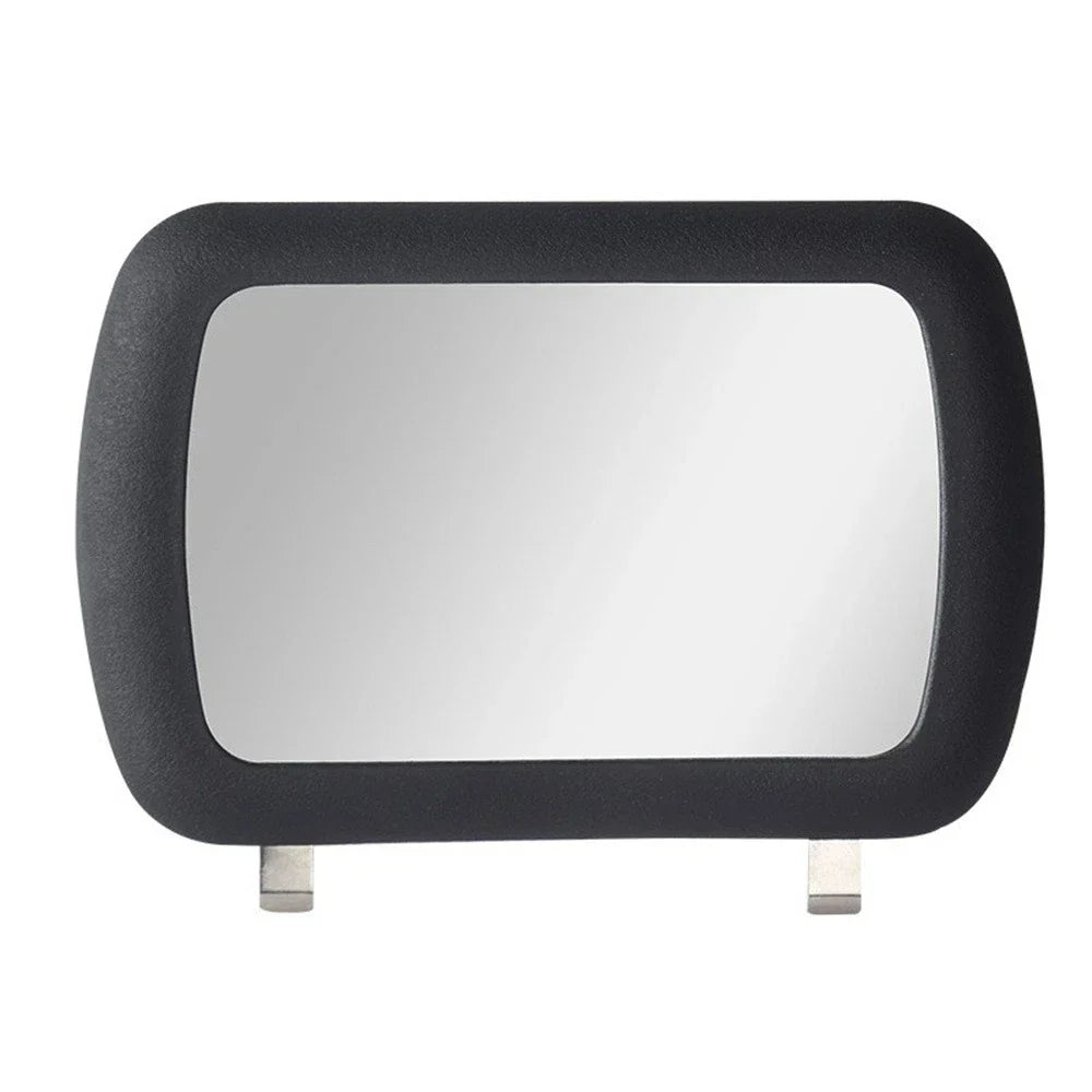 Black Clip-on Sun Visor Vanity Mirror for Car - Cosmetic Mirror x1