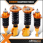 24-Way Adjustable Racing Coilovers for Mitsubishi Lancer (2002–2006)