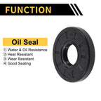 Set of 5 Oil Seal Rotary Shaft Seal NBR Rubber 25x52x8mm