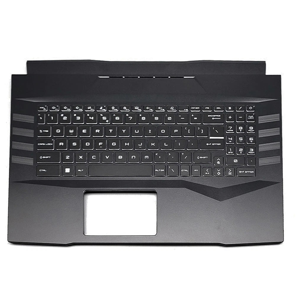 Palmrest Keyboard with Backlit for MSI Pulse GL76 11UDK 11SCK (2021–2021)