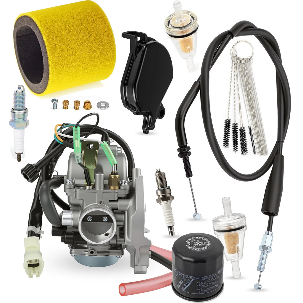 Throttle Cable & Air Filter Foam for Kawasaki Prairie 300 A/B (1999–2002)