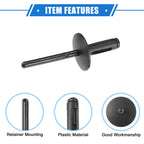 10 Pcs Fender Liner Rivet for BMW X1 (2013–2023) Plastic Black